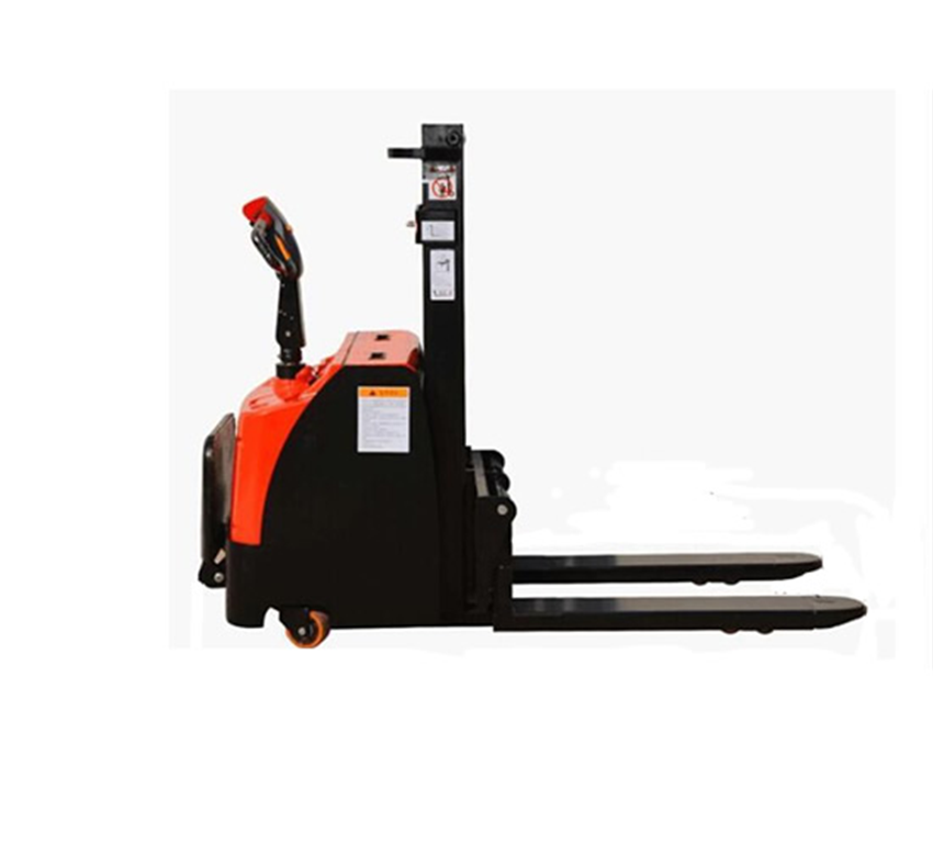 全電動(dòng)叉車 站駕托盤堆高車 升高電動(dòng)液壓搬運(yùn)裝卸車