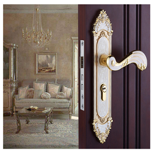 室內(nèi)木門房門臥室大小50室內(nèi)鎖靜音機(jī)械套鎖琥珀歐式金套裝鎖