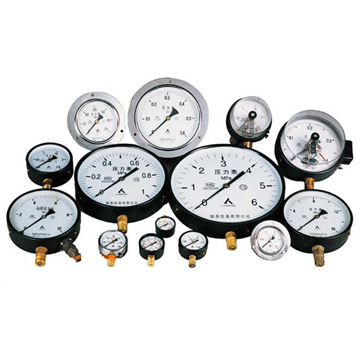 Y系列普通壓力表、氧壓力表、氨壓力表、遠(yuǎn)傳壓力表、電接點壓力表
